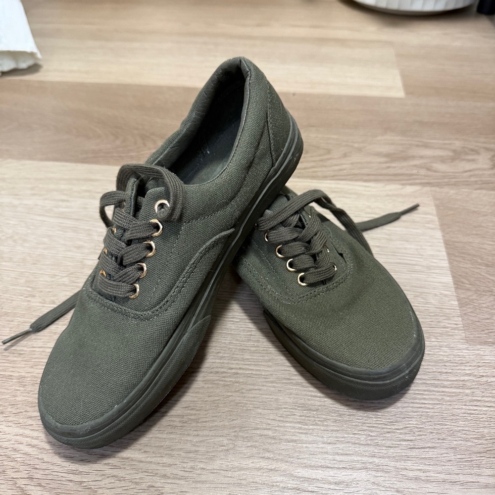 VANS ERA (GOLD MONO) IVY GREEN
